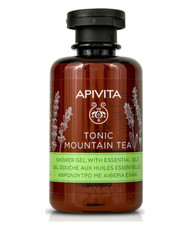 5 APIVITA mountain tea shower gel tonic natural ingredients Essential Oils gift
