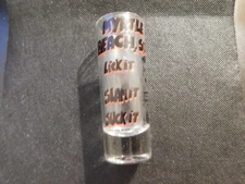 MYRTLE BEACH, S.C. LICK IT SLAM IT SUCK IT SHOT GLASS!   e115UXX