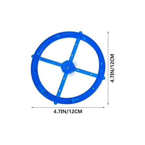 3Pcs DIY Wind Chime Supplies Plastic Wind Chime Rings Wind Chime DIY Circles - 第 9/12 張圖片