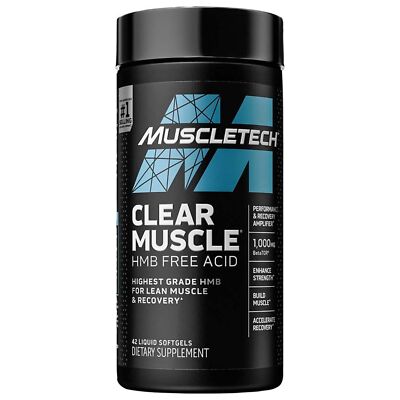 Highest Grade HMB for Lean Muscle & Recovery, HMB Free Acid 42 Softgels