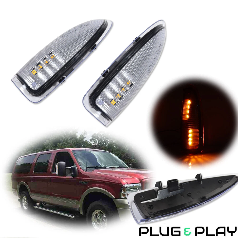 Kit De 14 Luces LED Interiores Y De Matrícula Para Ford Excursion 2000-2005, Blanco 6000K