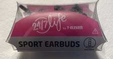 24/7 4ft Wired Sport Earbuds.
