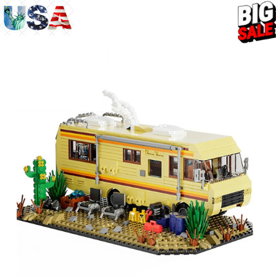 Breaking Bad RV Camper Bus Model, Building Blocks, Toys for Boys & Fans