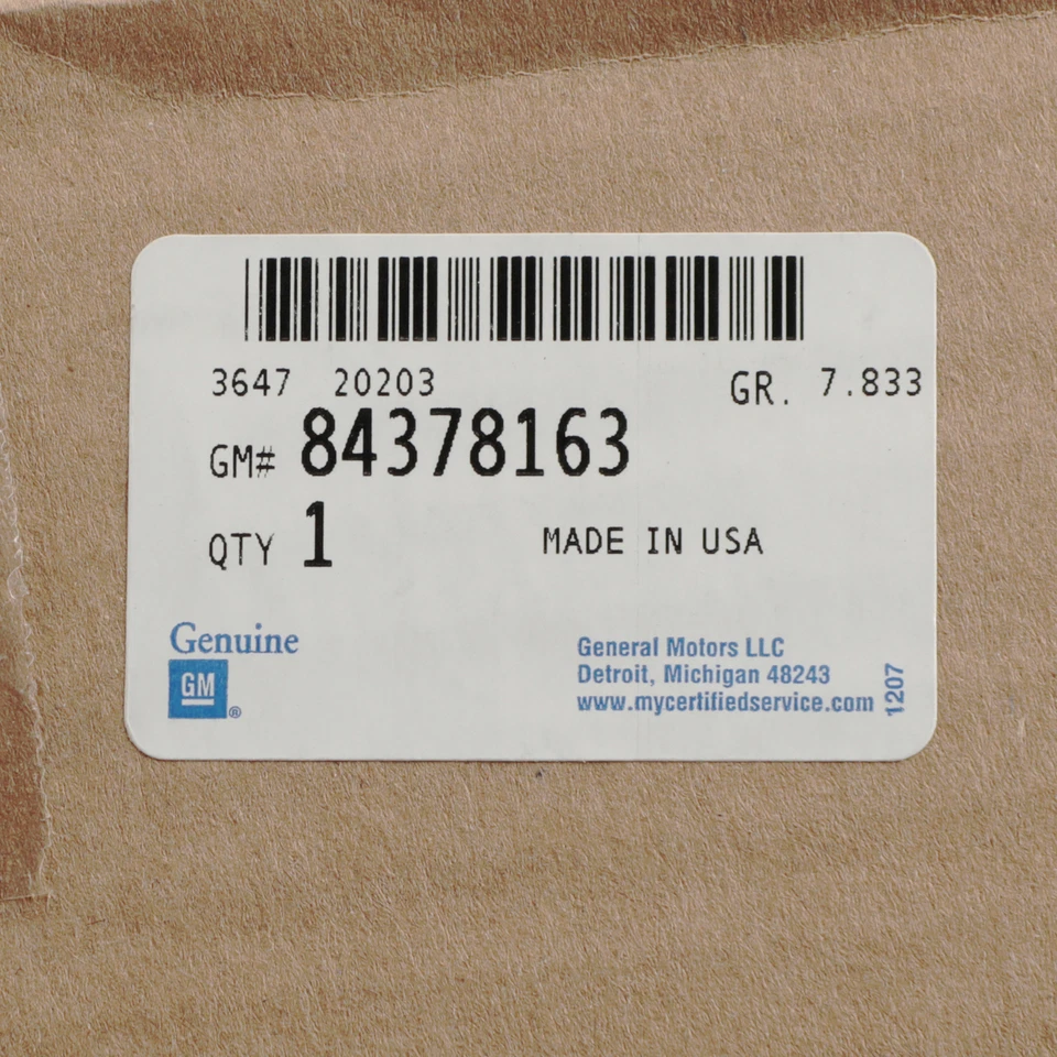 Conjunto de obturador de radiador OEM NUEVO 2017-2020 Cadillac Chevrolet GMC 84378163 Foto 4 de 4