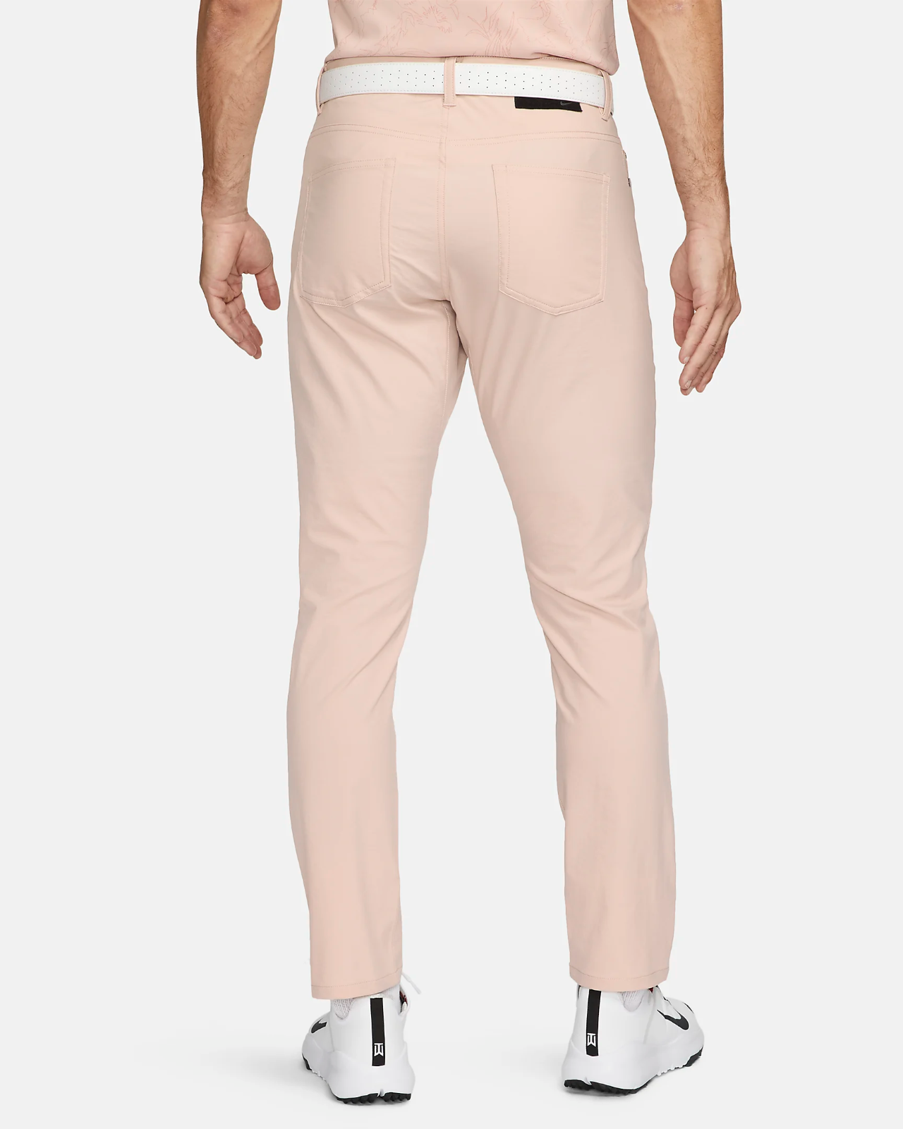 Nike DriFIT Repel Men's 5Pocket Slim Fit Golf Pants Pink Oxford
