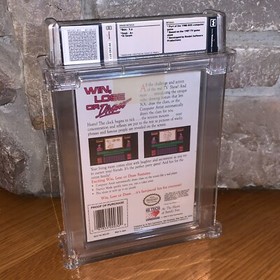New NES Win Lose or Draw 1990 Factory Sealed WATA 9.6 Graded Nintendo Game