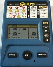 Rec Zone Triple 7’s 777 Slot Handheld Casino Game Travel Leisure Tested Works