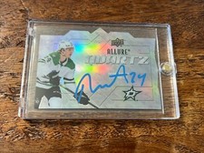 Roope Hintz IP Signed Upper Deck Allure Quartz Card Psa Dna Stars Autographed