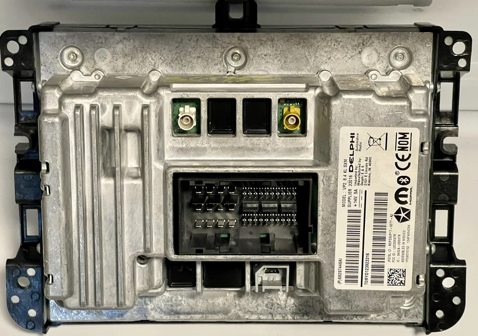 2019 - 2022 Jeep Cherokee Dodge RAM UAM Uconnect 4C Radio Screen Apple Carplay - Image 3 of 4