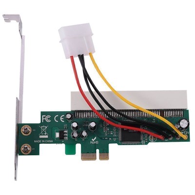PCI-Express Zu PCI Adapter Karte PCI-E X1 / X4 / X8 / X16 Steck Platz Mit 4 PoL4