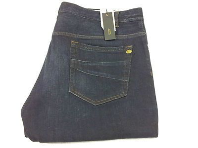 MAURO GRIFONI men's dark wash jeans slim fit size 38