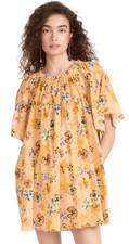 Ulla Johnson Gallia Coverup Dress in Daffodil NWT Size Petite