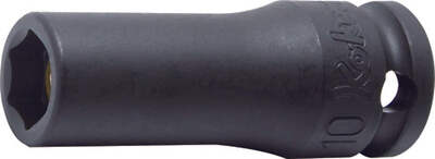 Ko-Ken 13300XG-10 | 3/8 Sq. Dr. Socket 10mm 6 point Length 50mm Slide Magnet