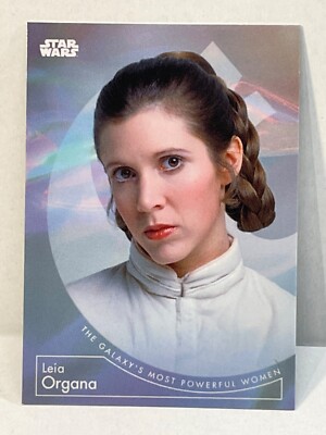 2022 TOPPS STAR WARS THE GALAXY'S MOST POWERFUL WOMEN **YOU PICK** #1-12