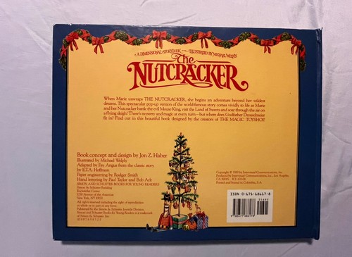 The Nutcracker Pop-Up Dimensional Storybook Hardcover Vtg 1989 Christmas Welply - Picture 9 of 15
