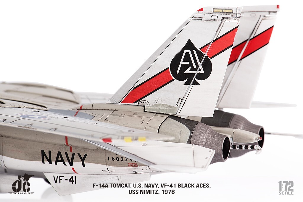 Jcwings 1/72 F-14トムキャット VF-41 ブラックエース F-14A Tomcat