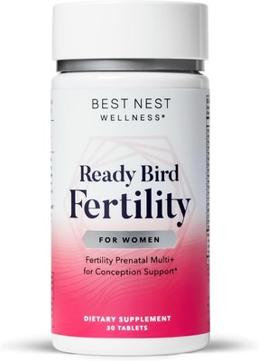 Best Nest Wellness Women's Fertility - Daily Multivitamin for Pregnancy Support