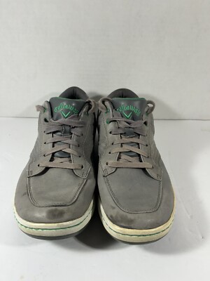 CALLAWAY Del Mar Golf Shoes Gray and Green Mens size