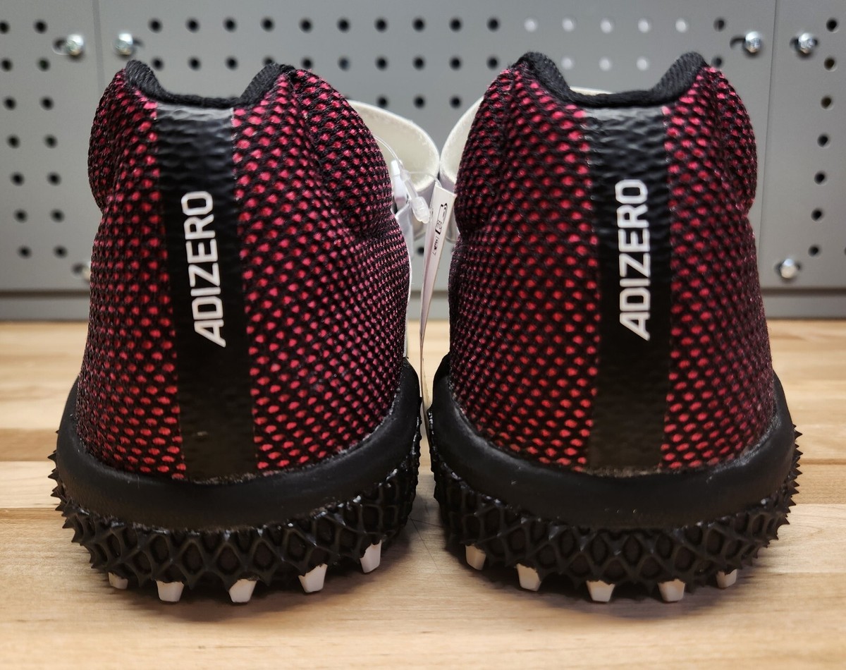 Adidas Adizero Javelin Track & Field Shoes White/Red/Black