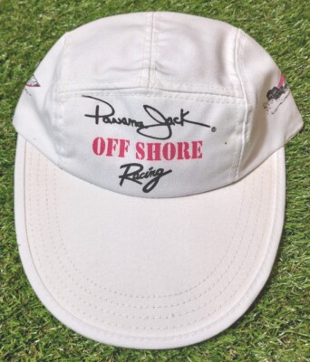 Rare New 1980s Vintage Panama Jack Dead Stock Off Shore Racing Baseball Cap
