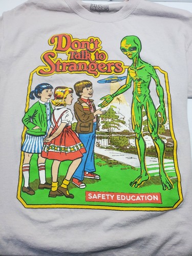 Steven Rhodes Gray Alien Dont Talk to 