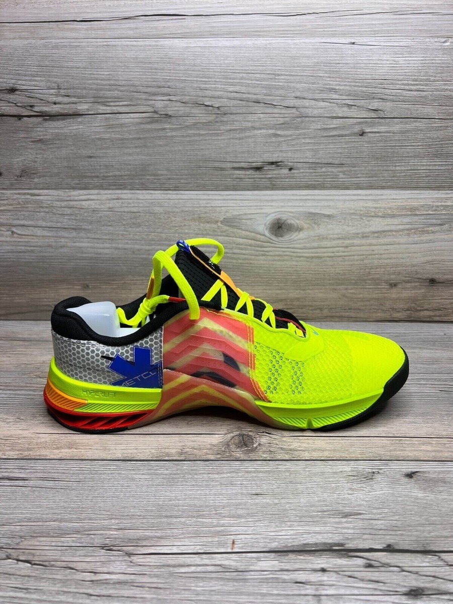 Nike Metcon 7 AMP Volt Yellow Training Shoes Gym DH3382-703 
