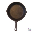 VTG Cast Iron Skillet Lodge #5 SK Three Notch Heat Ring D Frying Pan 8” Spouts