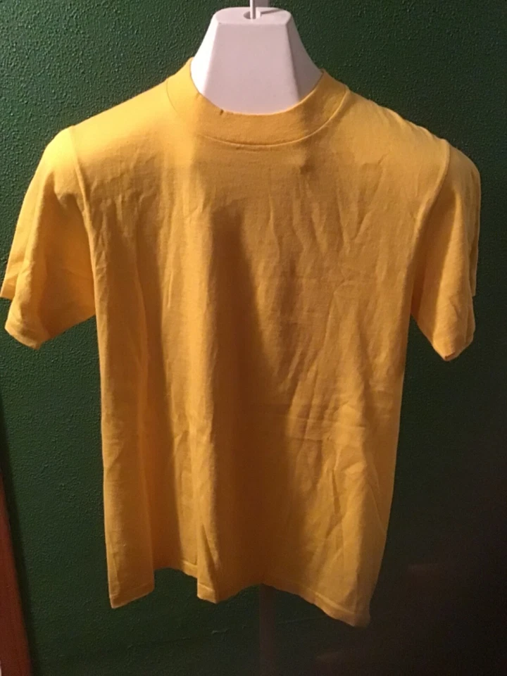 Camiseta vintage M Stedman Hi-Cru Fly The Friendly Skies Bomber puntada única Foto 3 de 4