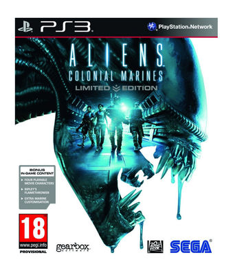 Aliens: Colonial Marines -- Limited Edition (Sony PlayStation 3, 2013)