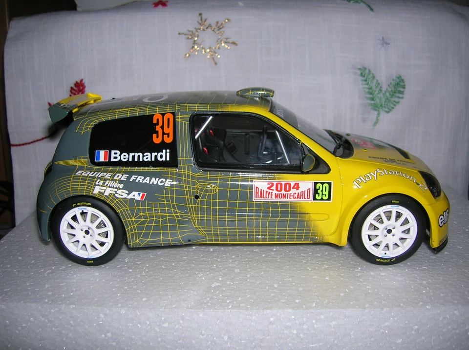 Renault Clio Super 1600 Montecarlo 2004 scala 1/18 Otto Ottomobile cod. OT389 - Immagine 3 di 4