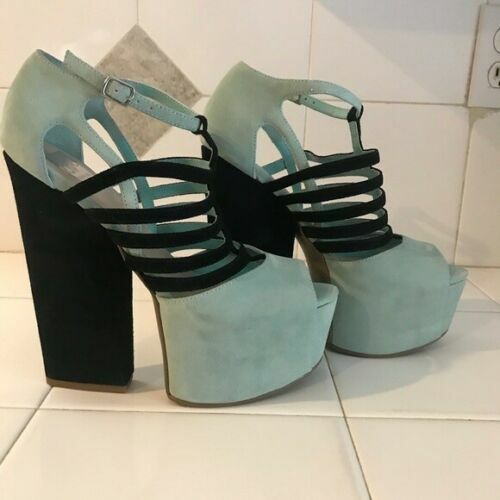 Born Calexico Strappy Tan Leather Platform Gladiator Sandal Shoe Womens Sz  10 | eBay