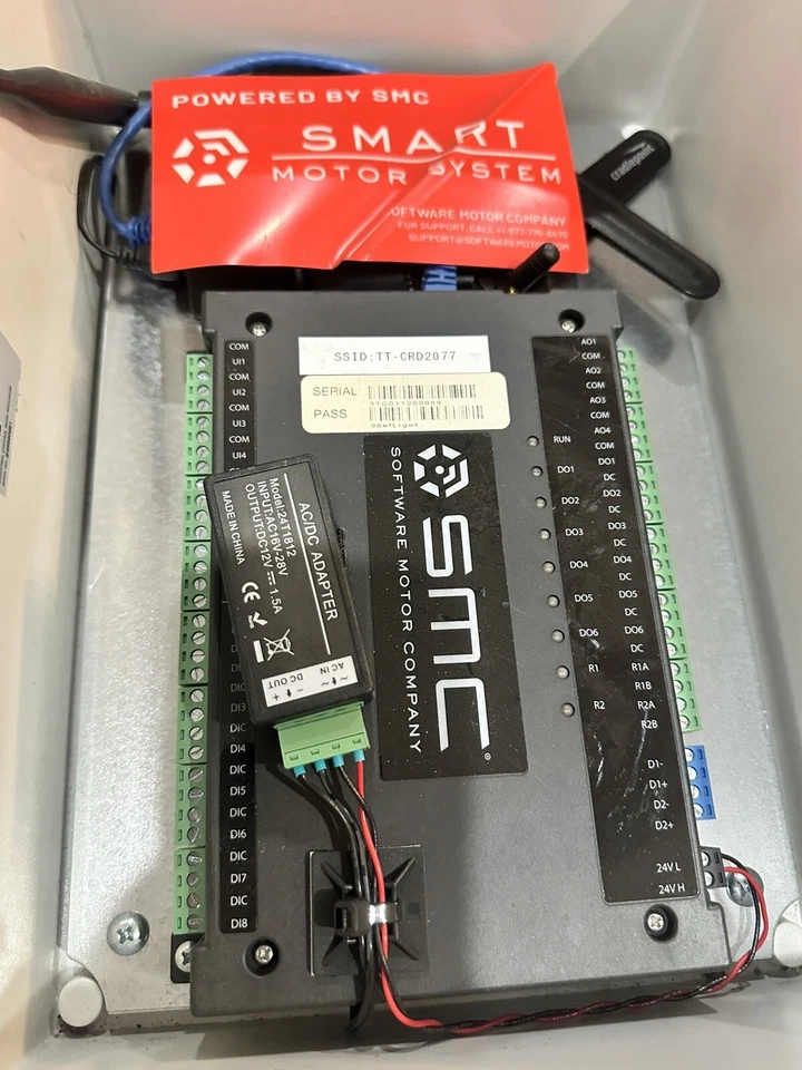 Turntide RMK-002 Supervisor Cradlepoint TT-CRD2077 Modem, AC to DC, Panel, Anten - Image 3 of 4