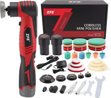 Variable Speed Mini Orbital Polisher For Car Detailing Cleaning 12v