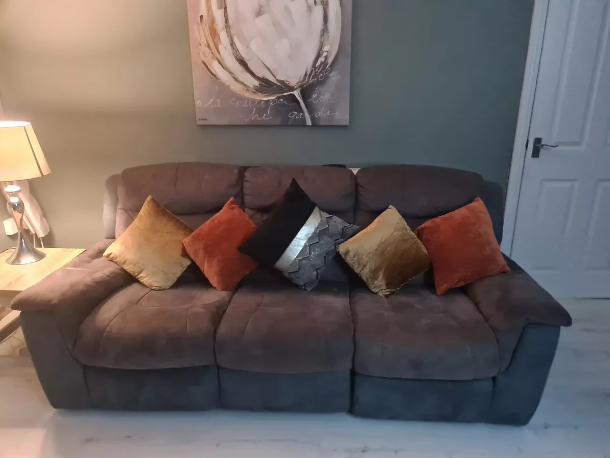 3 seater and 2 seater sofas used Recliner