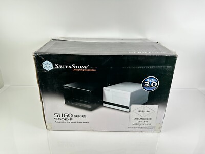(NEW) Silverstone SG02B-F-USB3.0 Chassis Black Case