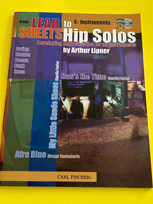 From Lead Sheets To Hip Solos, Arthur Lipner, Eb Instruments, Book/CD Set