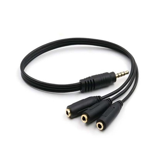Aux Multi Headphone Earphone Audio Splitter Adapter 3.5mm Jack HUB Spliter Ca&&k - Picture 2 of 7