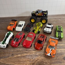 Lot Of 12 Hot wheels Diecast Cars Vehicles Monster Truck