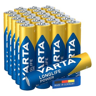 VARTA Batterien LONGLIFE Power Cube Alkali-Mangan Micro AAA 1,5 V, 24 St.