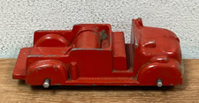 3.5 Aluminum Slik Toys 9700 Vintage Red Fire Truck 1950s Lansing Usa 3.5 Aluminum Slik Toys 9700 Vintage Red Fire Truck 1950s Lansing Usa