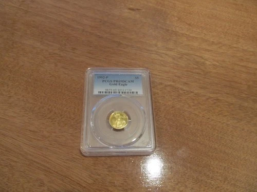 1992-P,  1/10 oz. American Gold Eagle, Proof PCGS PR69 DCAM
