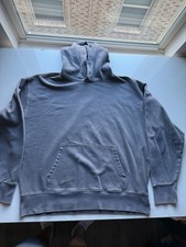 American Eagle Gray Hoodie Sweatshirt Sz L 1454