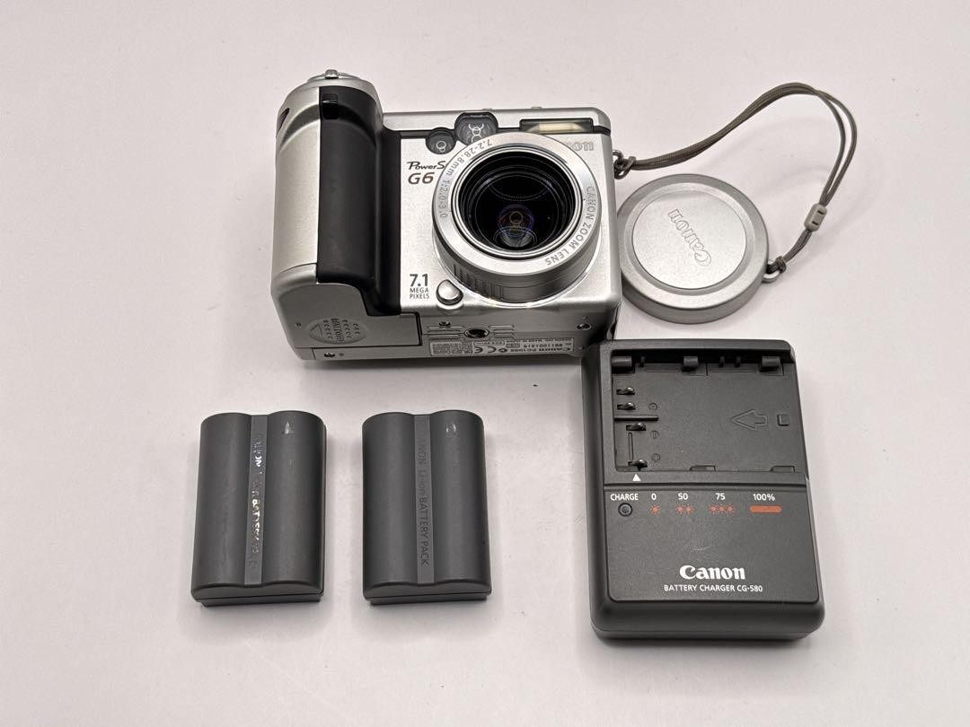 CANON PowerShot G6 compact digital camera Some operations