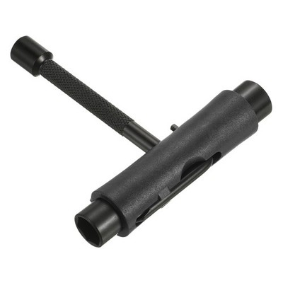 All-In-One Skate Tool Multi-Function Portable Skateboard T Tool, Black