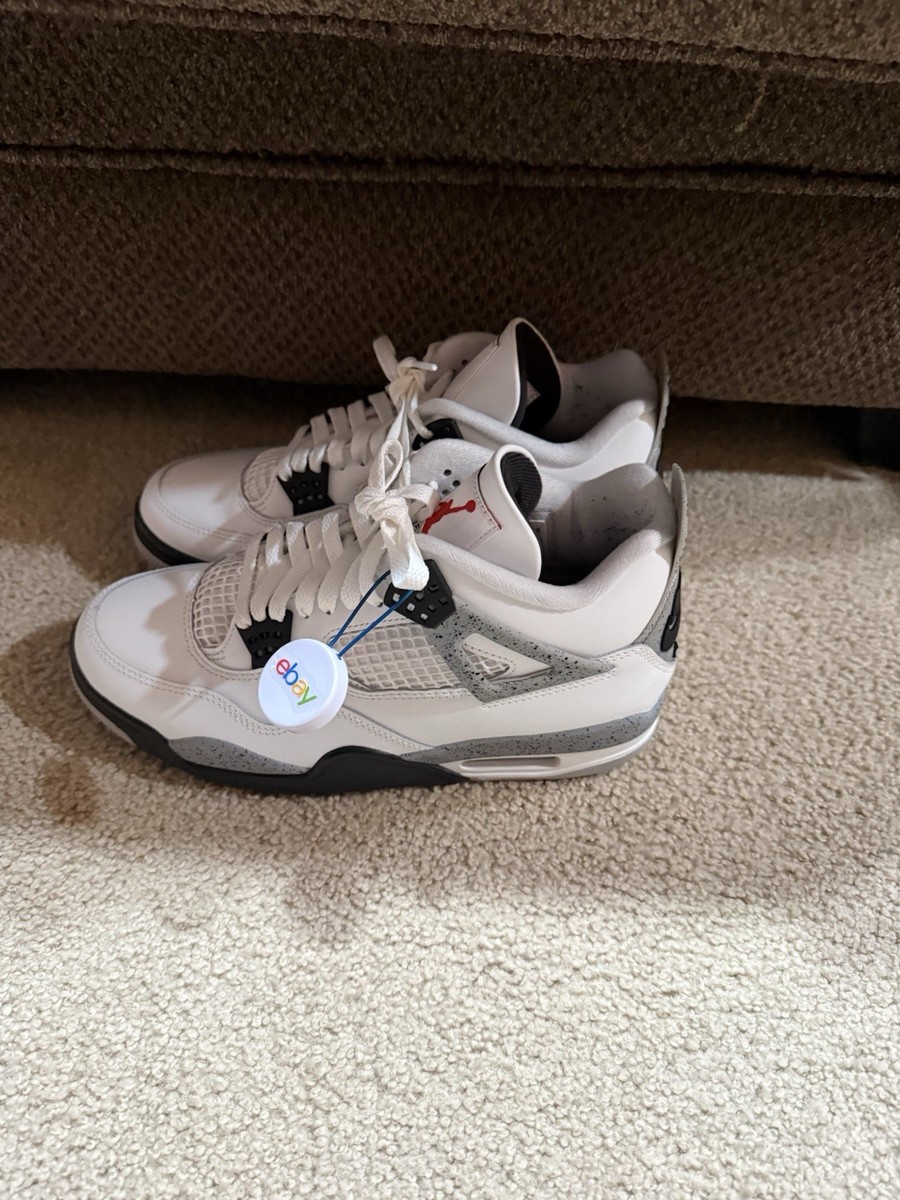 Jordan 4 White Cement 2025 Men