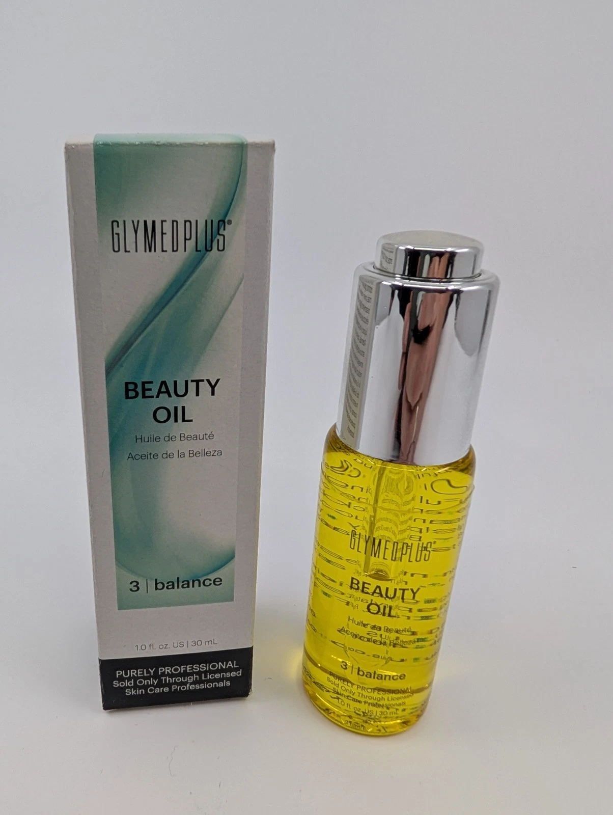 Glymed Plus Beauty Oil 1 fl oz / 30 ml NEW in Box