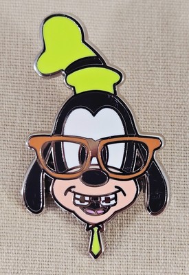 Disney Trading Pin Goofy Nerd Character Collection Individual Pin Authentic