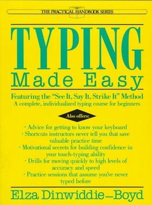 Typing Made Easy (The Practical Handbook Series) - mass market paperback Din...