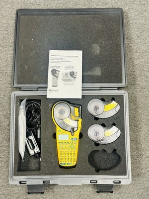 *Working READ* BRADY IDXPERT Labeler Handheld Label Printer