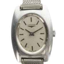 Reloj Pulsera Longines GY18 MQ Cuerda Manual Logo Plateado Reloj De Colección Raro